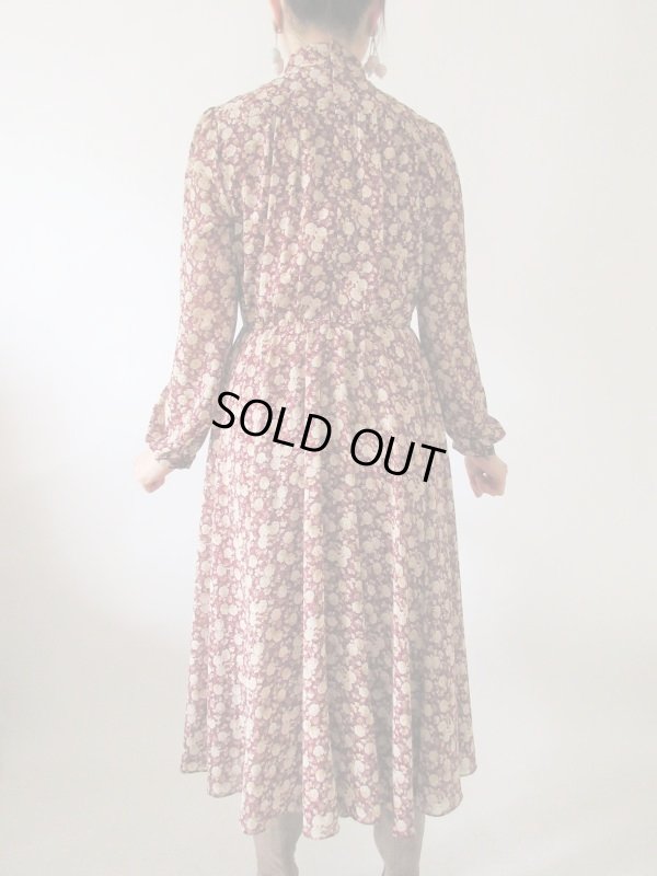 画像5: 【ドラマチックなシルエット*】クラシカルフラワーワンピース 