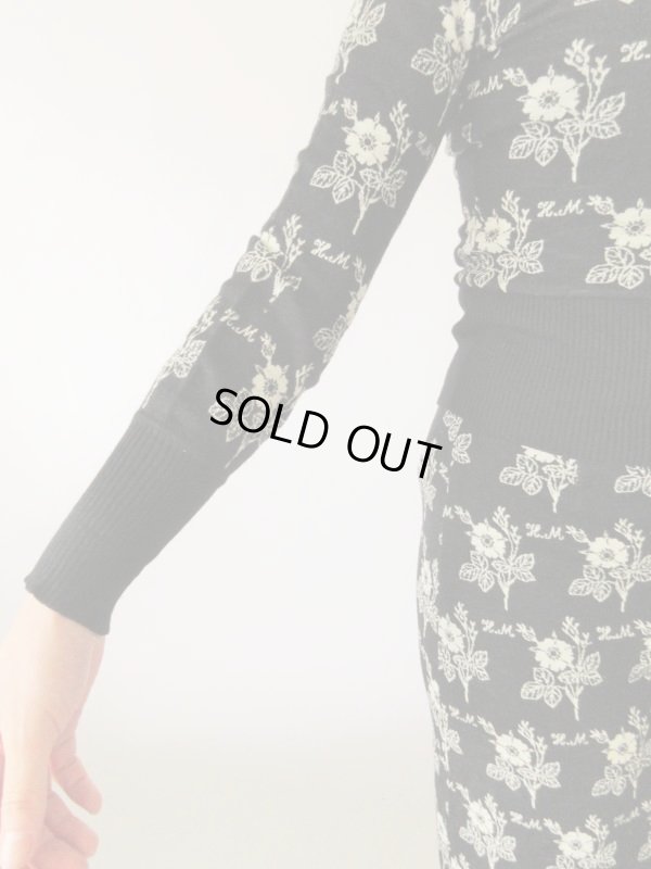 画像8: 【HANAE MORI*】お花とロゴ柄セットアップ