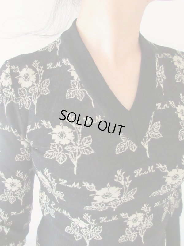 画像6: 【HANAE MORI*】お花とロゴ柄セットアップ