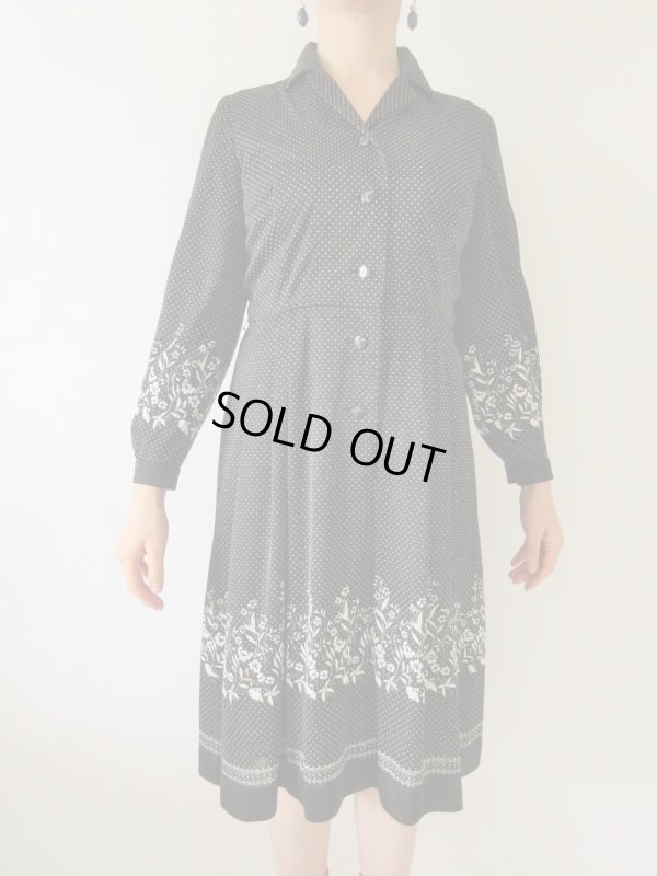 画像3: 【女子の好きがつまってる*】１点モノ*モノトーンワンピース 