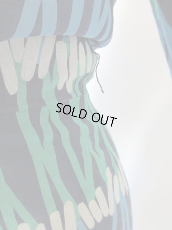 画像7: 【大胆な色使い*】カラフル配色ワンピース