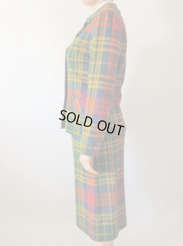 画像5: 【原色の鮮やかさに脱帽*】Dead stock*カラフルチェックのセットアップ