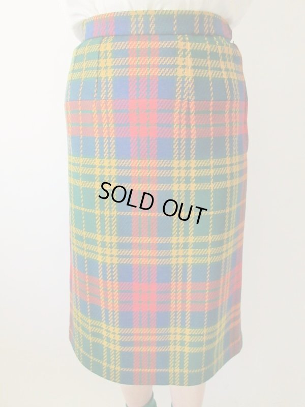 画像10: 【原色の鮮やかさに脱帽*】Dead stock*カラフルチェックのセットアップ