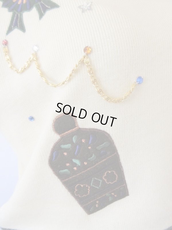 画像7: 【レディーの遊び心*】レディーなモチーフデザインニット