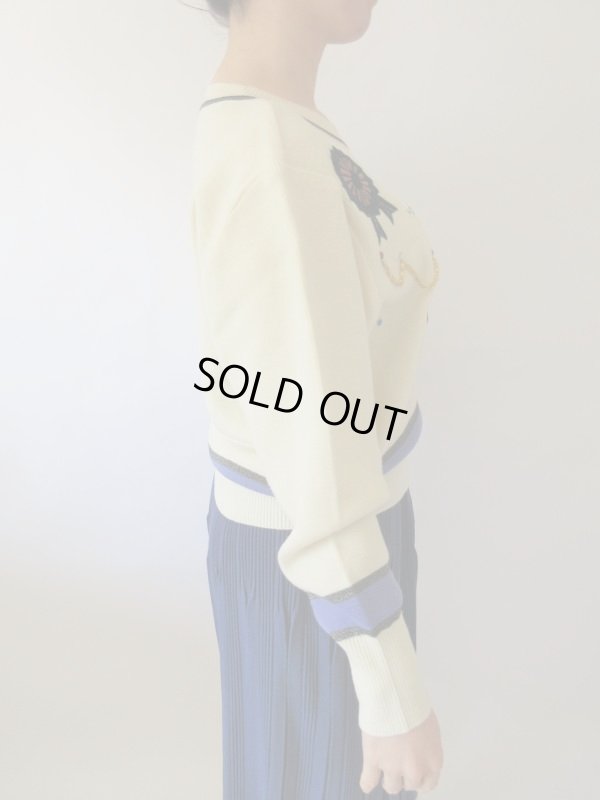 画像4: 【レディーの遊び心*】レディーなモチーフデザインニット