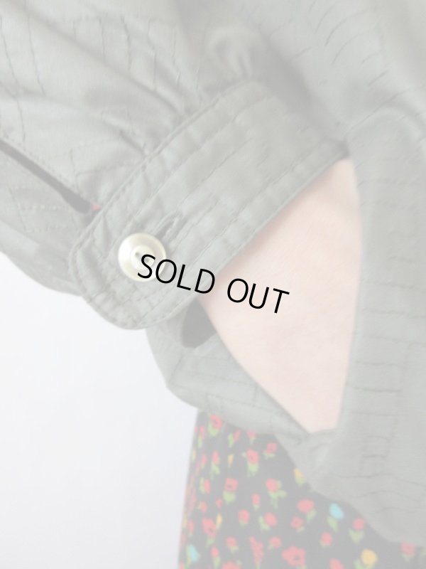 画像10: 【合間の季節に大活躍*】裏地チェックのカーキブルゾン