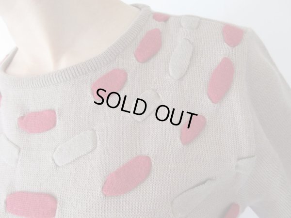 画像6: 【さりげなくレディーに*】ステッチデザインニット