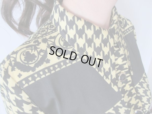 画像7: 【スパイスの効いたインパクト*】バイカラーデザインワンピース