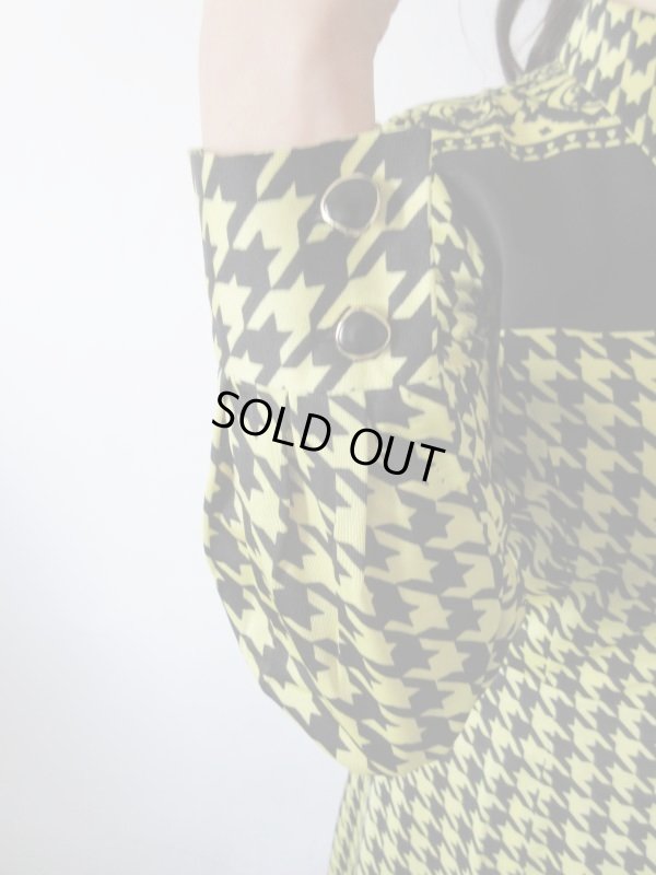 画像6: 【スパイスの効いたインパクト*】バイカラーデザインワンピース