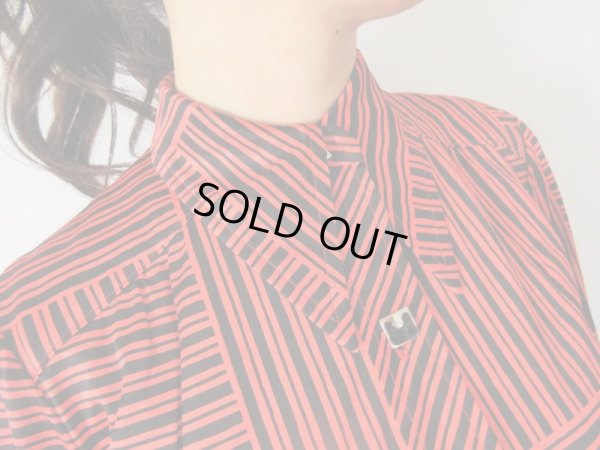 画像6: 【レトロモダンを気取るなら*】レトロデザインワンピース