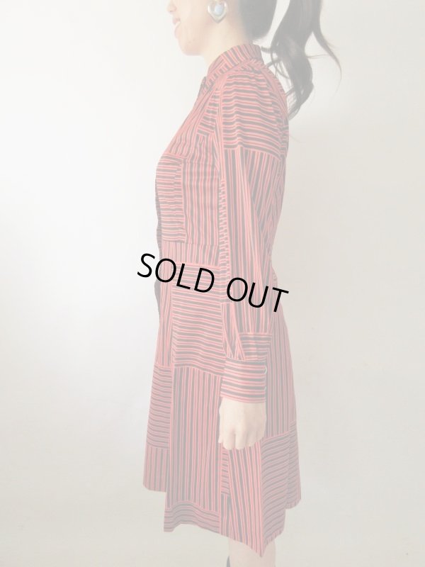 画像3: 【レトロモダンを気取るなら*】レトロデザインワンピース