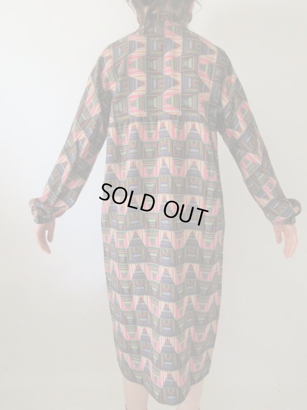 画像5: 【ゆったりサイズ*】アートデザインワンピース