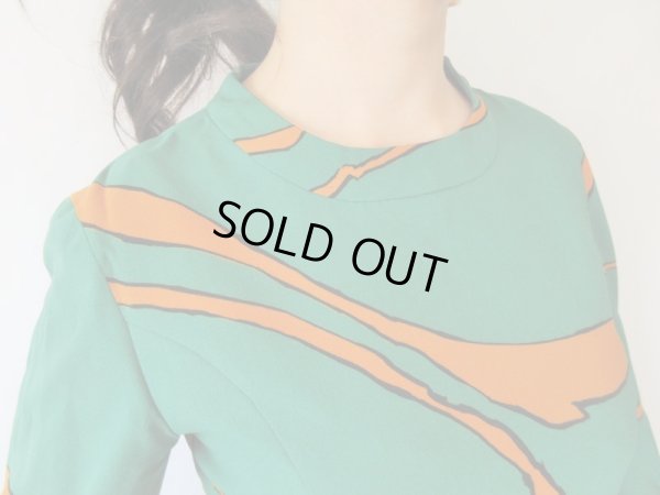 画像9: 【Dead stock*】大胆配色ワンピース