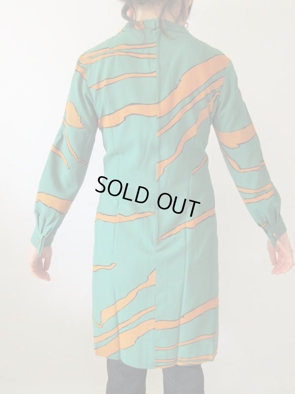 画像8: 【Dead stock*】大胆配色ワンピース