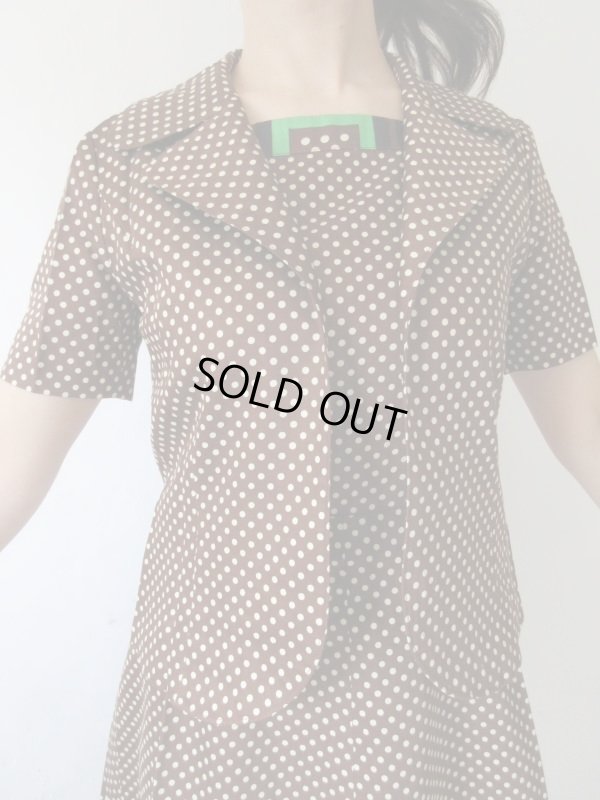 画像8: 【唯一無二のレトロ感*】水玉×スクエアーセットアップ