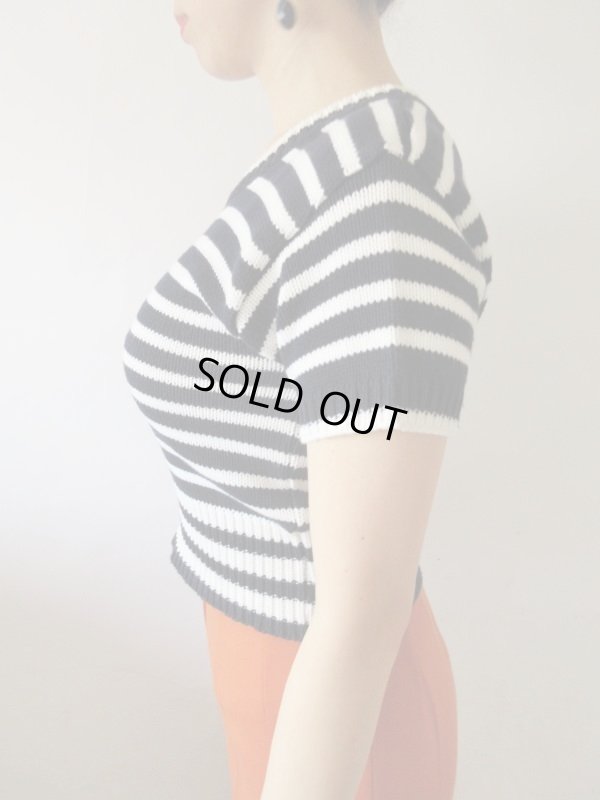 画像5: 【着回しききます*】マリンボーダーニット