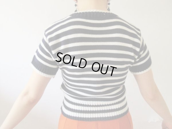 画像6: 【着回しききます*】マリンボーダーニット