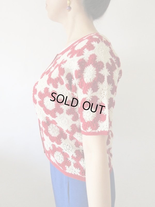 画像5: 【ネックレスと2点セット*】レース編みカーディガン