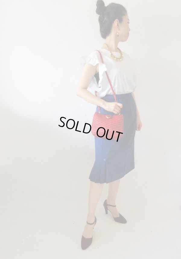 画像3: 【うしろ姿美人*】バックプリーツスカート