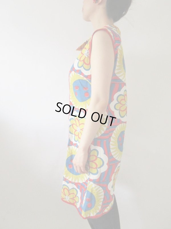 画像4: 【着心地のいいコットン*】カラフルフラワーワンピース