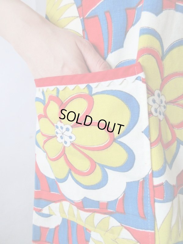 画像7: 【着心地のいいコットン*】カラフルフラワーワンピース