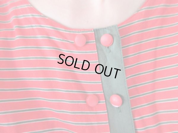 画像8: 【ゆったりsize*】切り替えデザインのコットンワンピース 