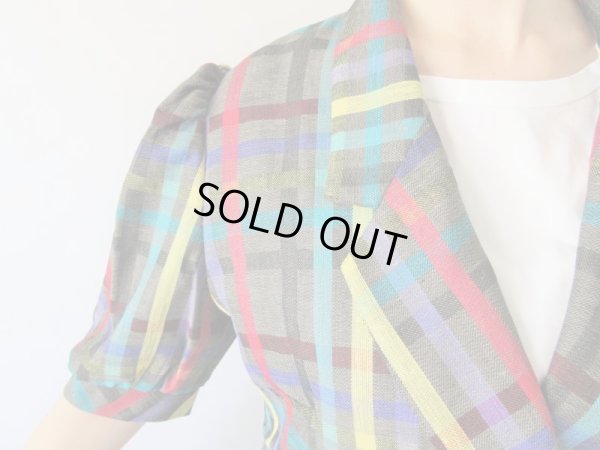 画像6: 【大人可愛いに自信アリ*】カラーチェックのセットアップ