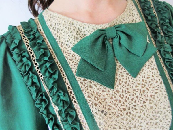 画像6: 【ドラマティックな気分に*】アンティークローズのワンピース 