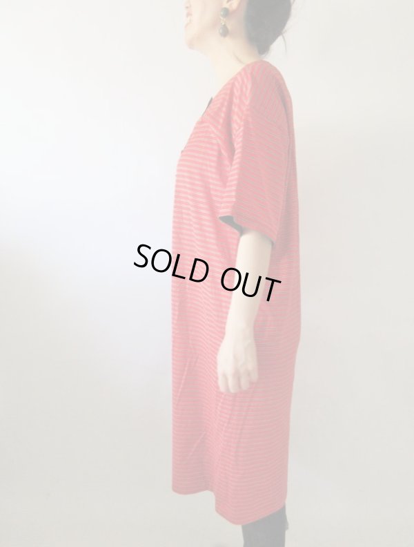 画像6: 【ゆったりsize*】切り替えデザインのコットンワンピース 