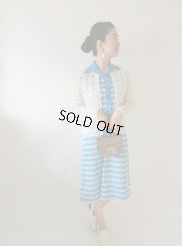 画像8: 【大人っぽくレトロを気取る*】幾何学ワンピース