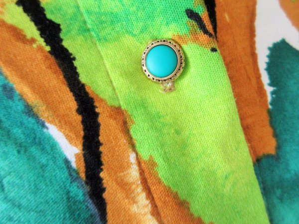 画像8: 水彩画アートフラワートップス