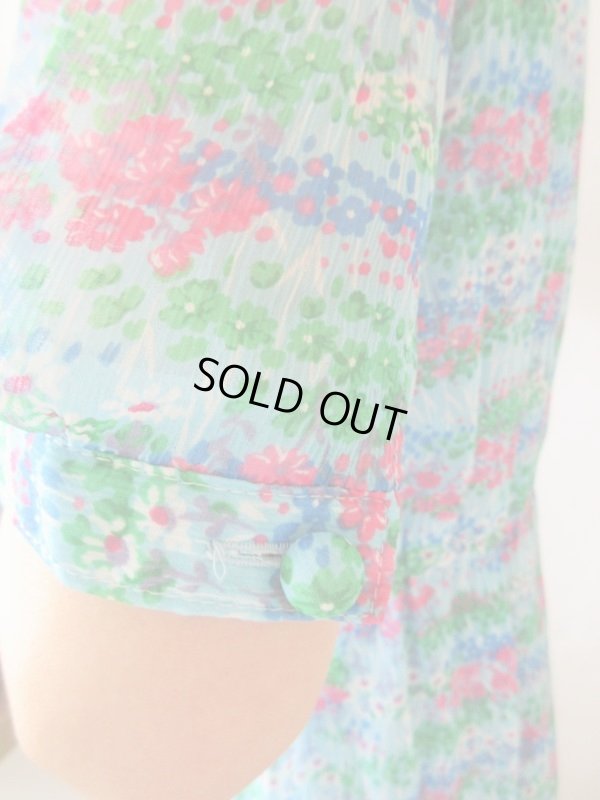 画像8: 【チャーミングフラワー*】シアー素材のワンピース