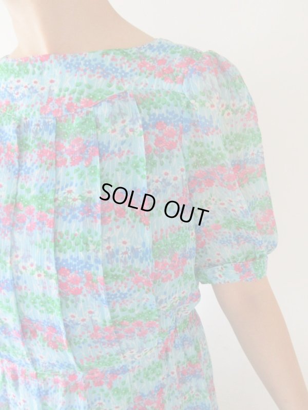 画像6: 【チャーミングフラワー*】シアー素材のワンピース