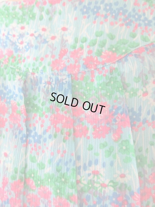 画像7: 【チャーミングフラワー*】シアー素材のワンピース