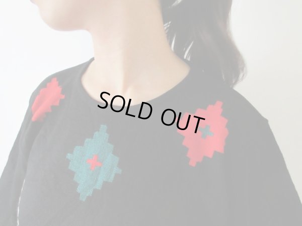 画像6: 【大人っぽレトロ*】幾何学アーガイルニット