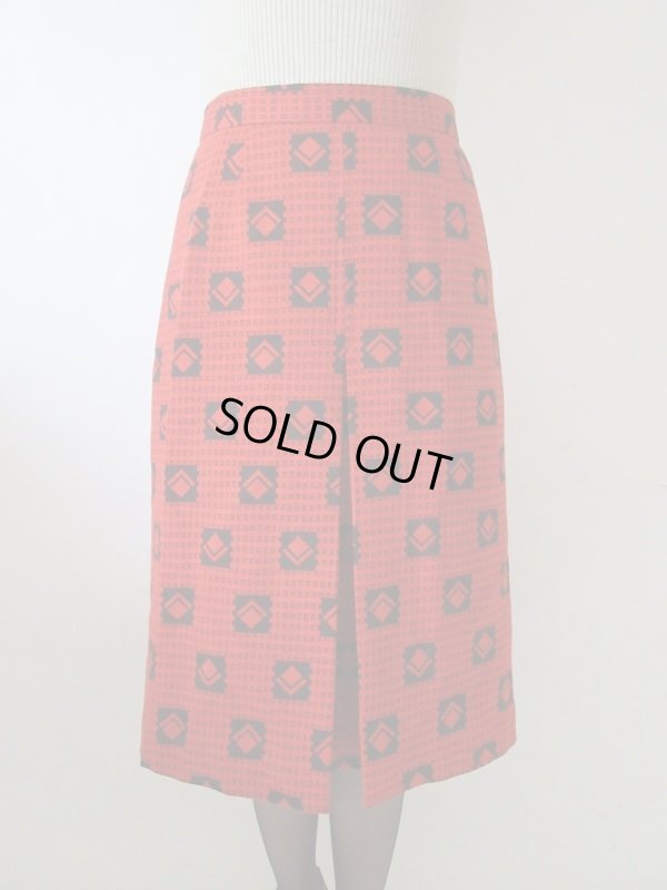 画像4: 【安定感のある可愛さ*】レトロ配色スカート