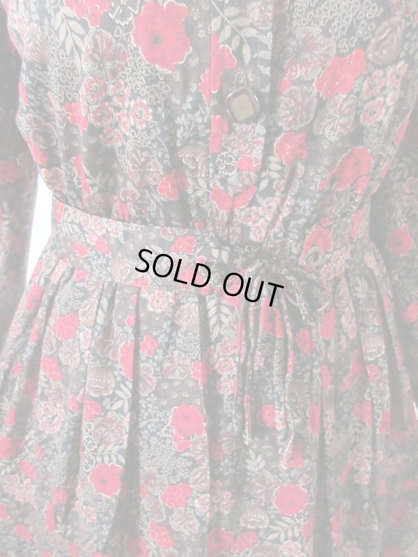 画像9: 【イヤリングと2点セットでお届け*】クラシカルフラワーのセットアップ