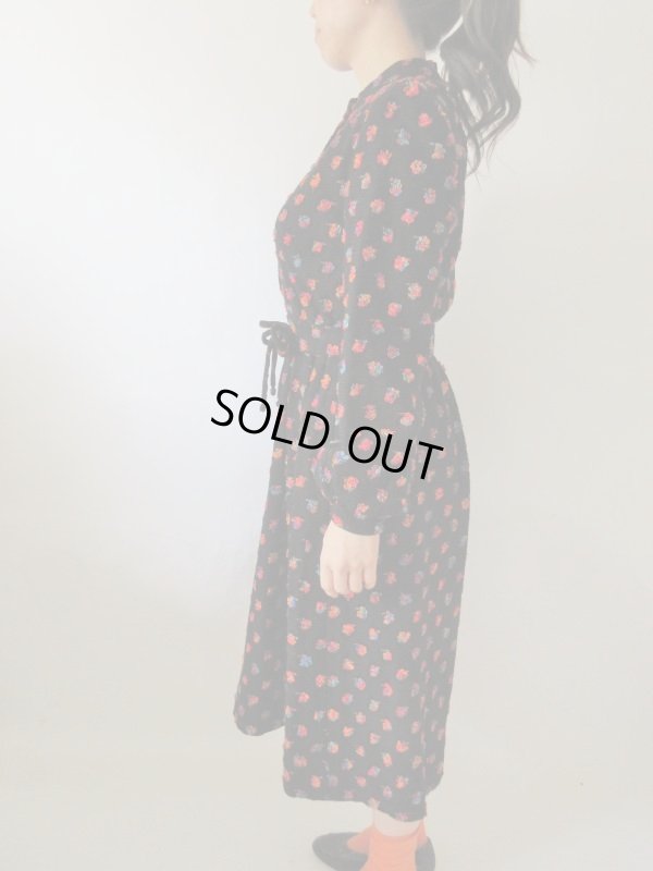 画像3: 【ネックレスと2点セットでお届け*】お仕立て品Dead stockの水玉ワンピース 