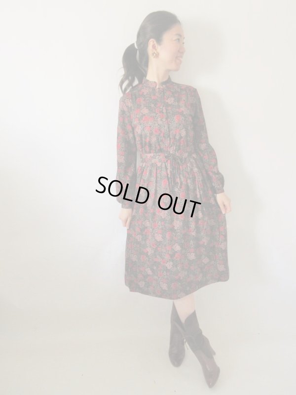 画像10: 【イヤリングと2点セットでお届け*】クラシカルフラワーのセットアップ