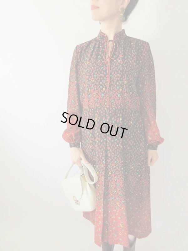 画像3: 【イヤリングと2点セットでお届け*】ロマンティックフラワーワンピース 