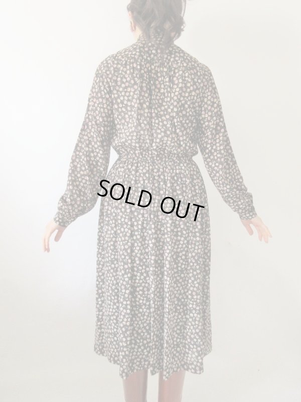 画像6: 【イヤリングと2点セットでお届け*】2way*クラシカルフラワーワンピース