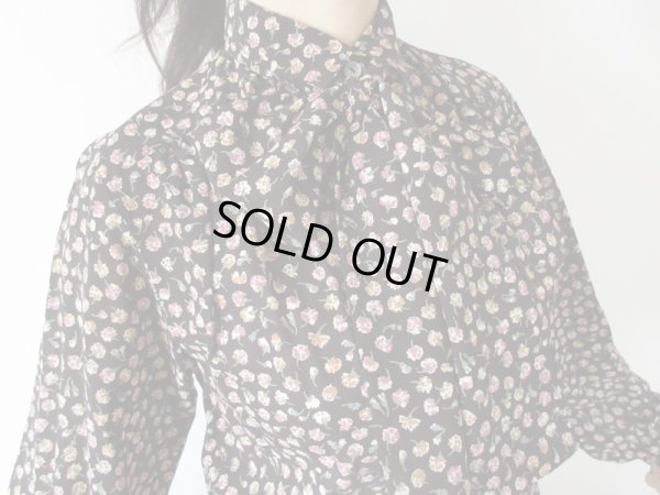 画像7: 【イヤリングと2点セットでお届け*】2way*クラシカルフラワーワンピース