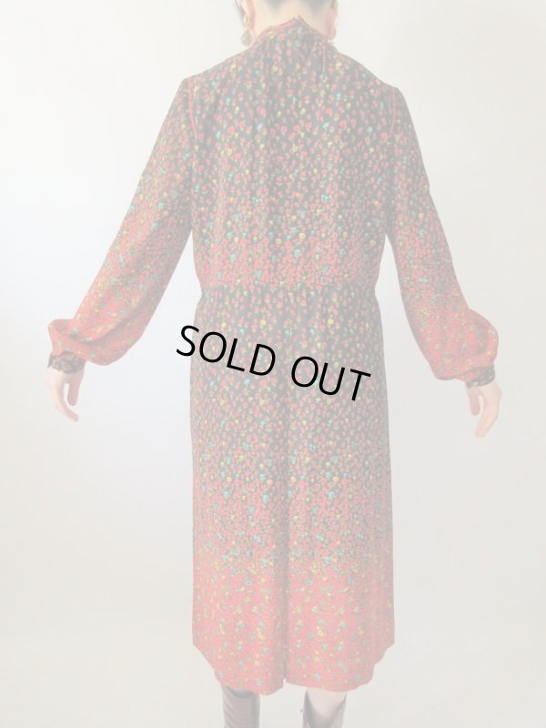 画像6: 【イヤリングと2点セットでお届け*】ロマンティックフラワーワンピース 