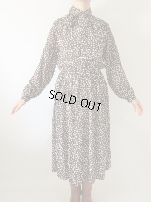 画像4: 【イヤリングと2点セットでお届け*】2way*クラシカルフラワーワンピース