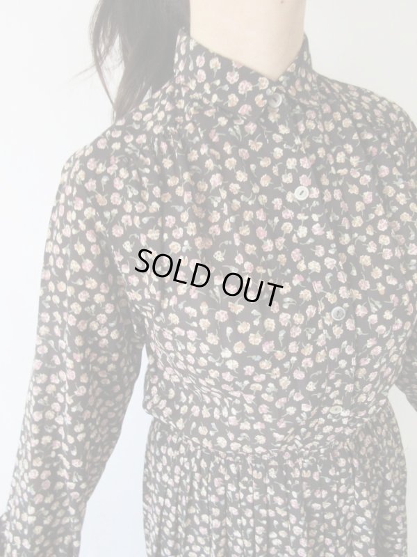 画像9: 【イヤリングと2点セットでお届け*】2way*クラシカルフラワーワンピース