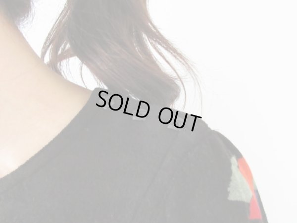 画像9: 【イヤリングと2点セットでお届け*】ゆったり*１点モノのマキシ丈ワンピース