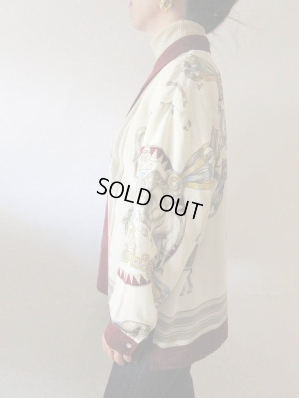 画像5: 【イヤリングと2点セットでお届け*】ゆったりサイズのお馬さんシャツ