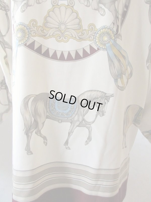 画像8: 【イヤリングと2点セットでお届け*】ゆったりサイズのお馬さんシャツ