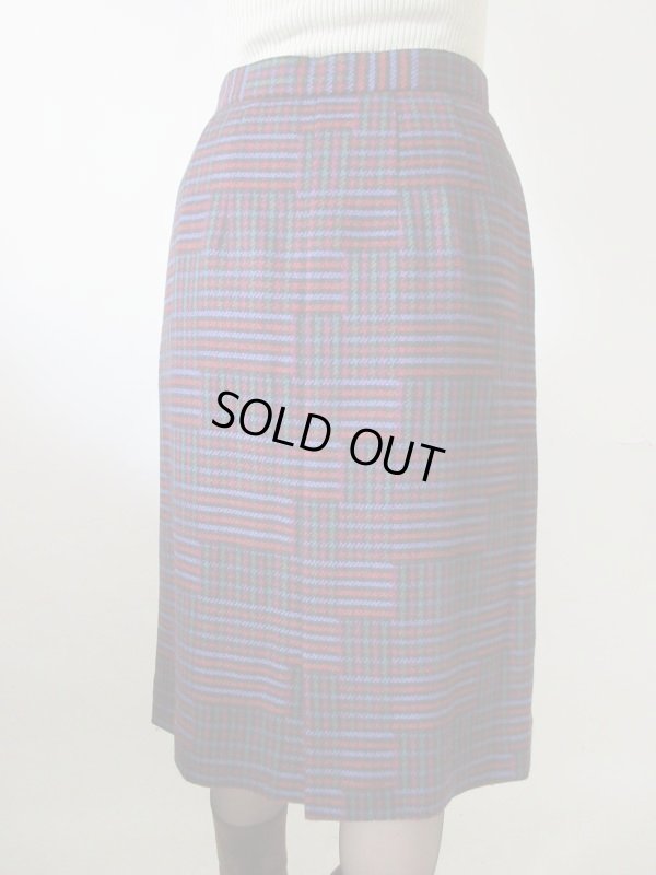 画像11: 【イヤリングと2点セットでお届け*】超美品*大人チェックのお仕立て品セットアップ