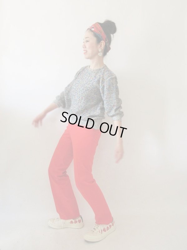 画像4: 【差し色使いに最強*】トマトレッドのパンツ